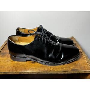 Cole Haan Gramercy Wholecut Oxford Derby Black Size 8.5 D C29561 Leather Dress